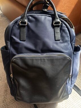 Lo & Sons | Navy and Black Rowledge Backpack